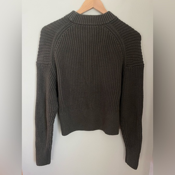 Everlane Cocoon Knit Crew Sweater in Everyday Organic Cotton Size XS Minimalist - Picture 6 of 11